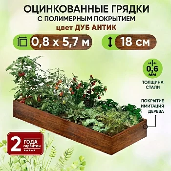 Грядка Дуб Антик (0,8 х 5,7)