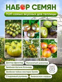 Набор семян "ТОП самых вкусных для теплицы"